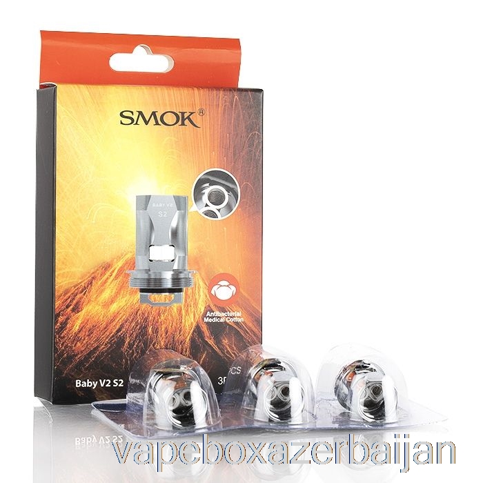 Vape Smoke SMOK TFV8 Baby V2 Replacement Coils 0.15ohm Baby V2 S2 Quadruple Kanthal Coils